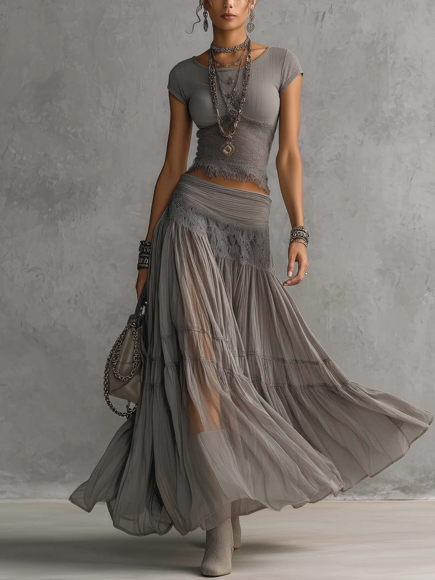 Caterina | Boho Couture Set