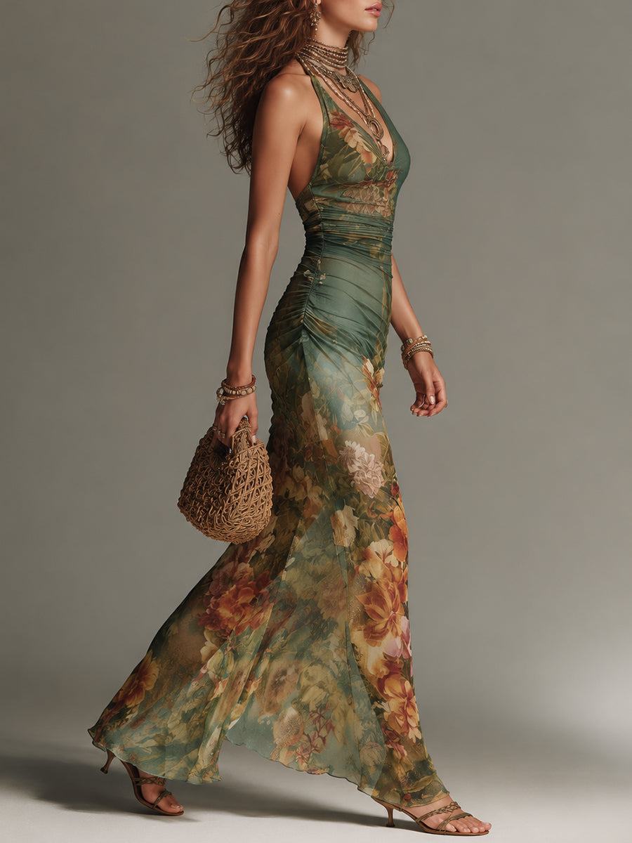 Shantoria | Backless Maxi Dress