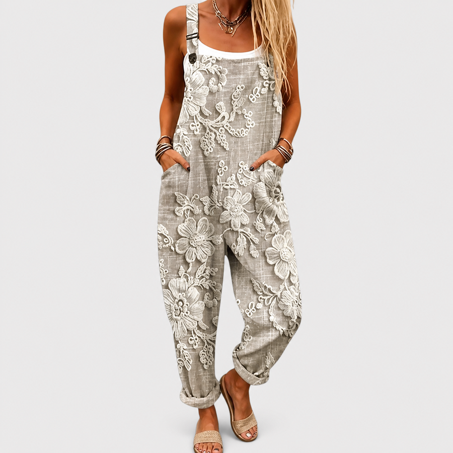 Claire | Comfortable Printed Jumpsuit