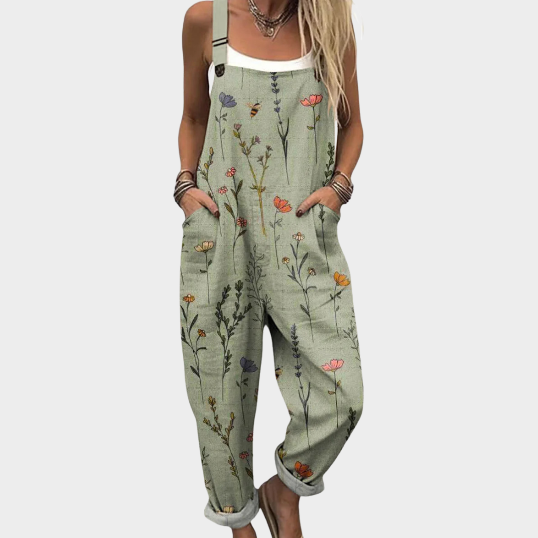 Grace | Comfortable Printed Jumpsuit