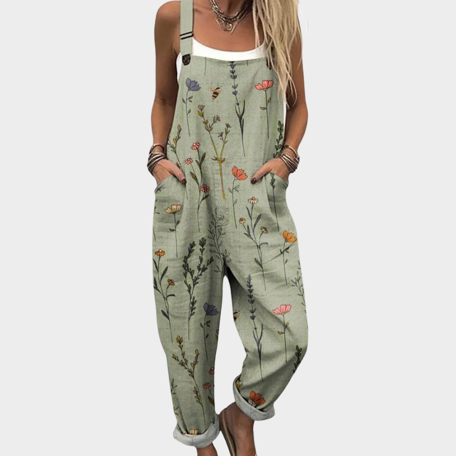 Grace | Comfortable Printed Jumpsuit