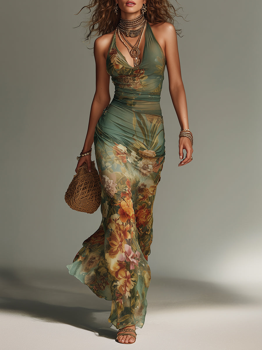 Shantoria | Backless Maxi Dress
