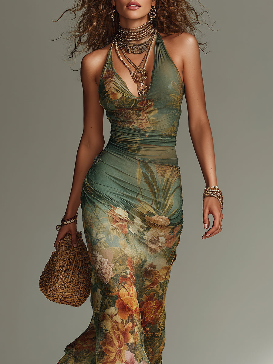 Shantoria | Backless Maxi Dress