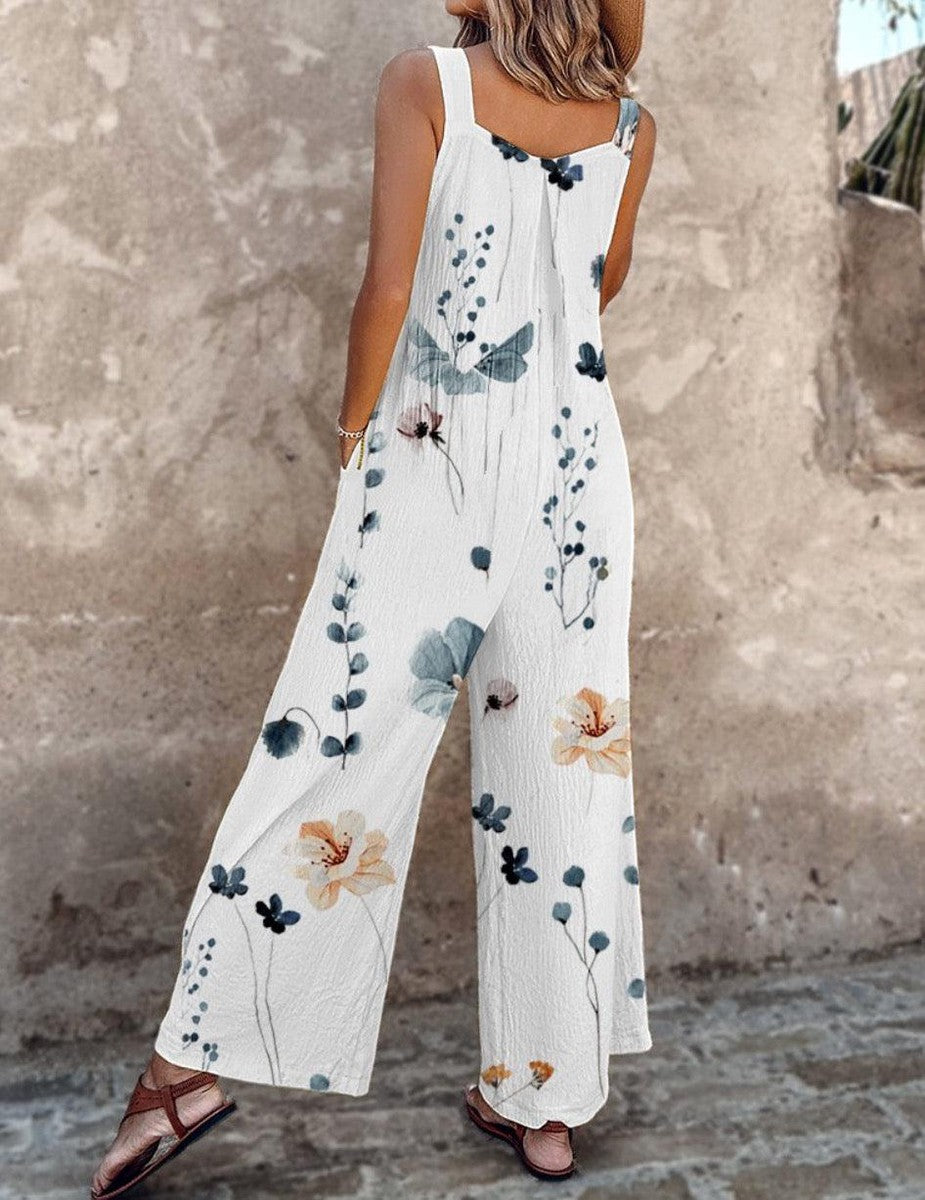 Evie | Comfortable Printed Jumpsuit