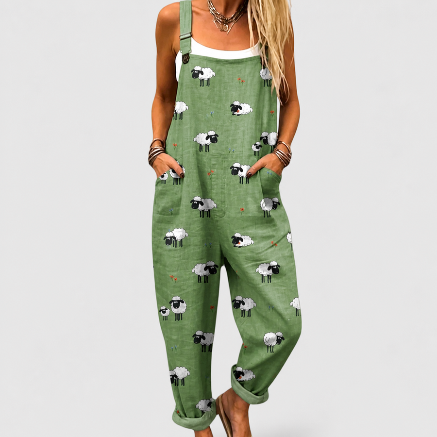 Caitlin | Comfortable Printed Jumpsuit