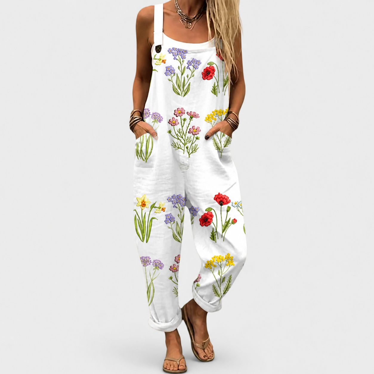 Hayley | Comfortable Printed Jumpsuit