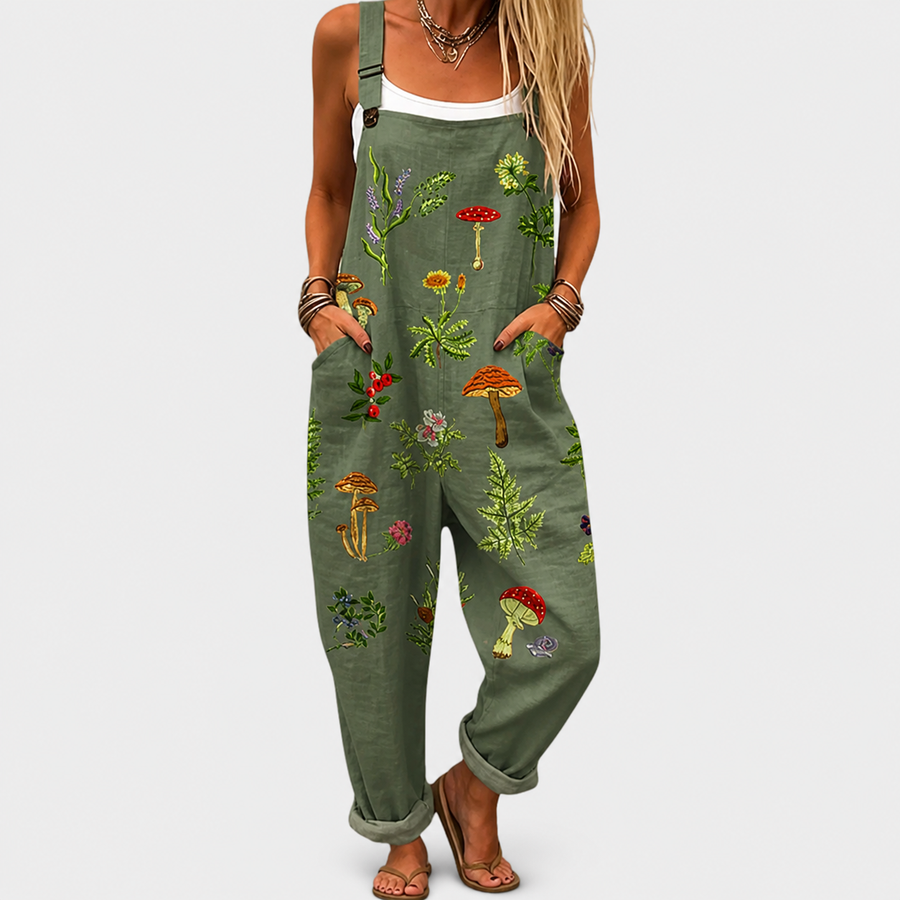 Rhian | Comfortable Printed Jumpsuit