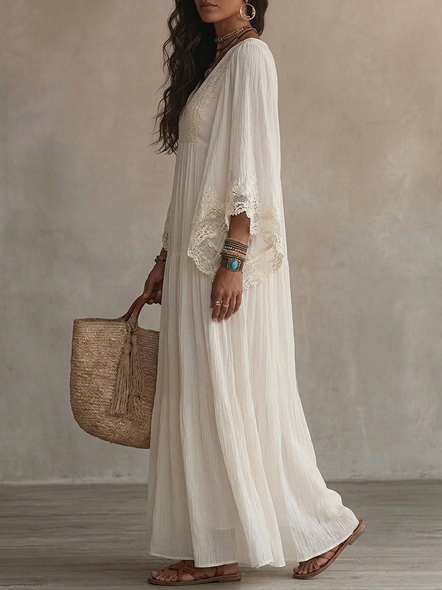 Cecil | Chiffon Long Dress