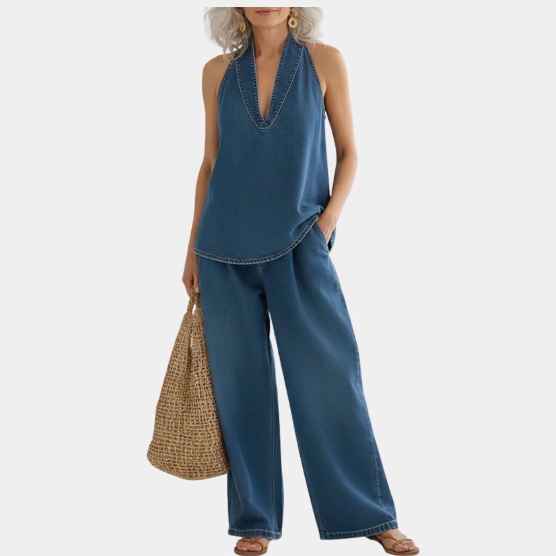 Ivy | Denim Twin Set