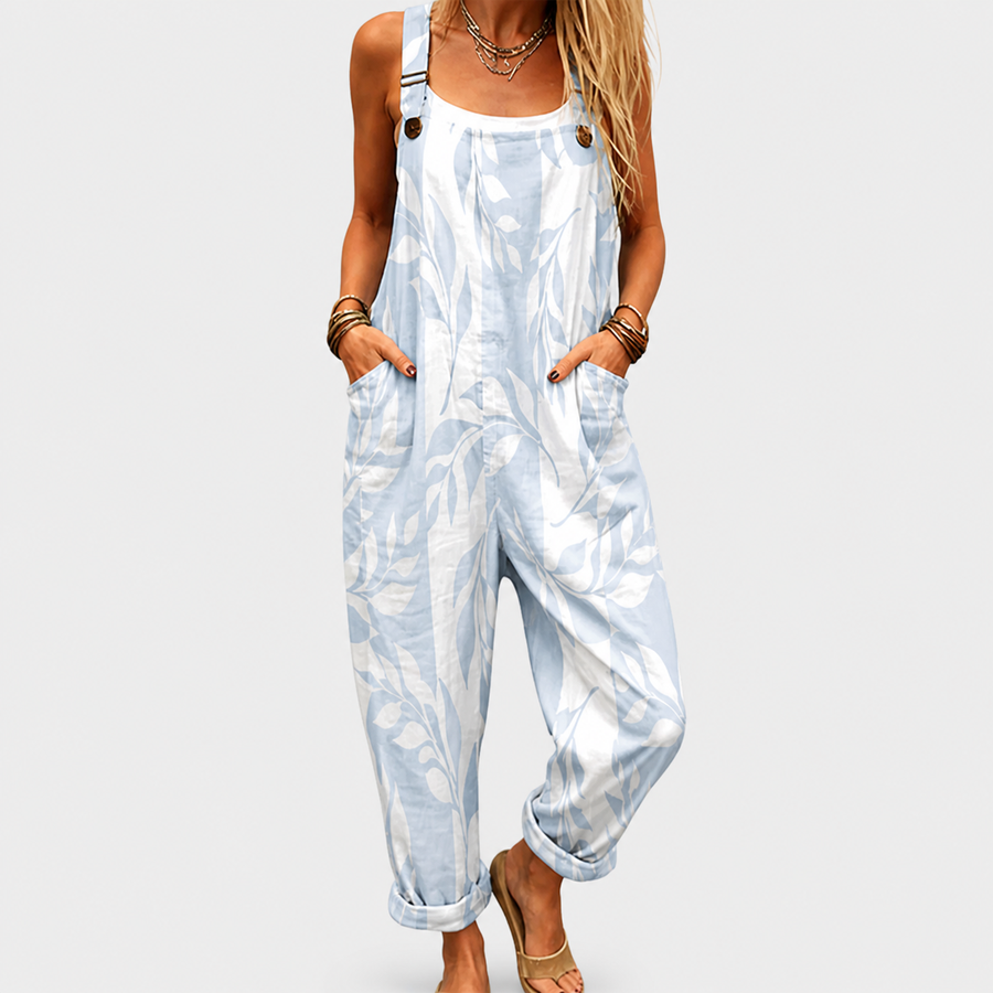 Georgia | Comfortable Printed Jumpsuit