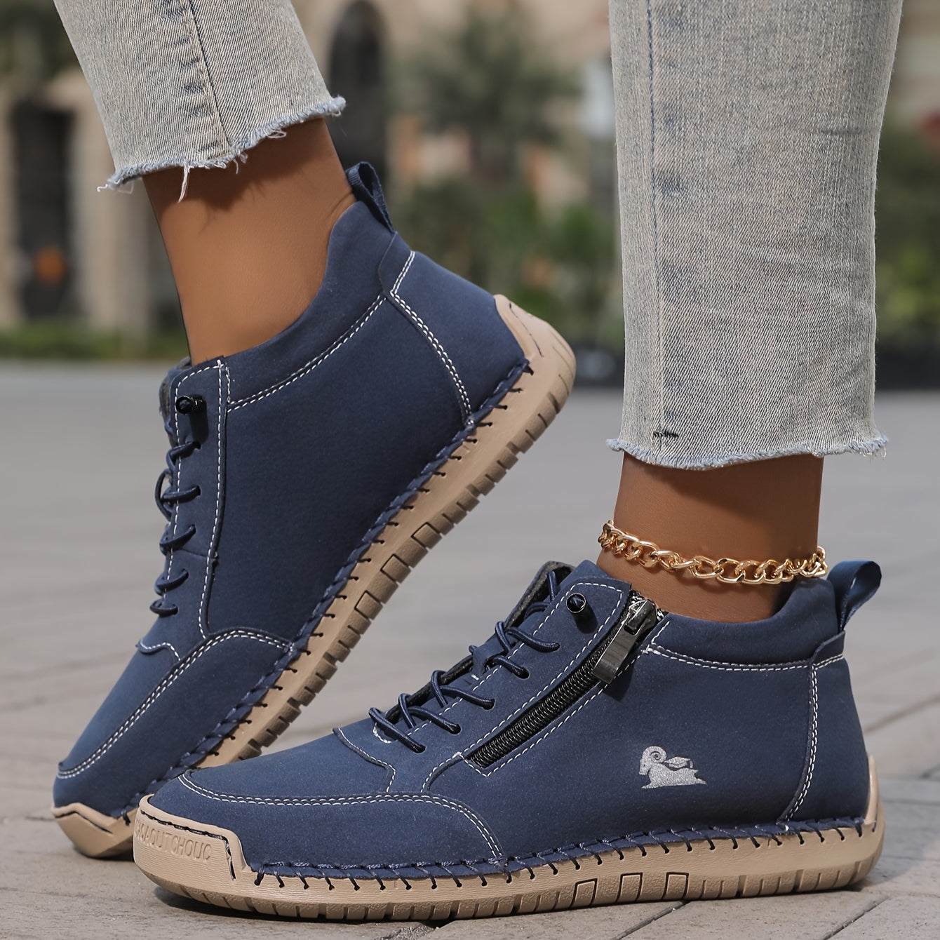 Helena | Orthopedic Zip-Up Footwear