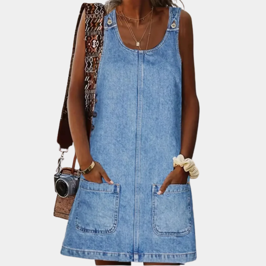 Saylor | Relaxed Denim Dress