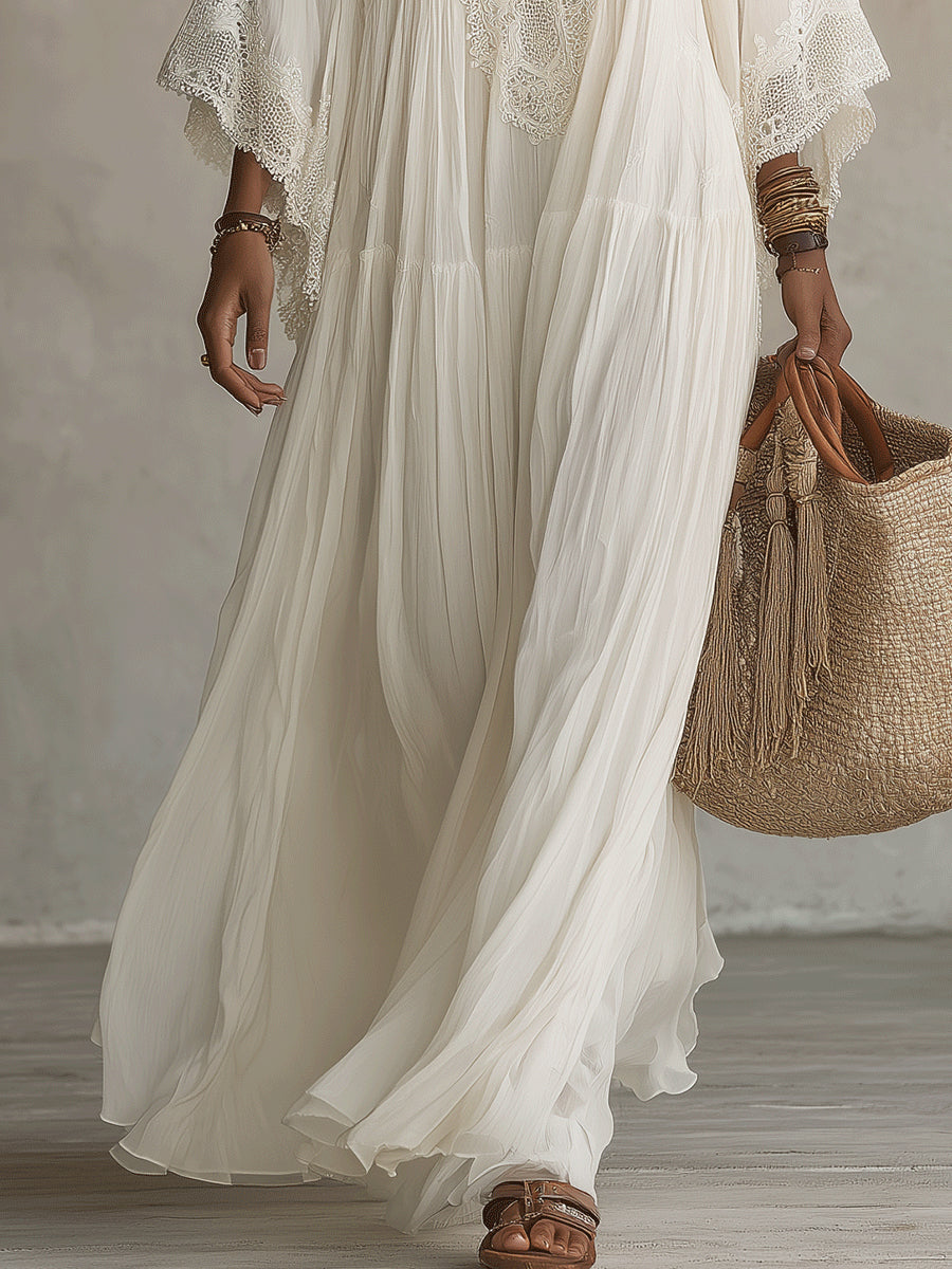 Cecil | Chiffon Long Dress