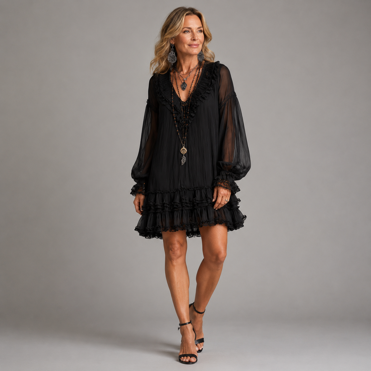 Oriella | Longsleeve Mini Dress
