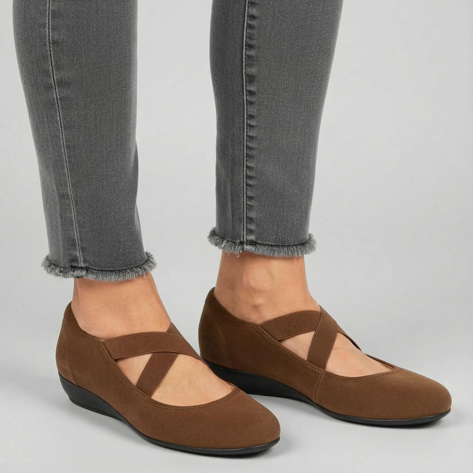 Angel | Cozy Closed Wedge Slip-On Footwear