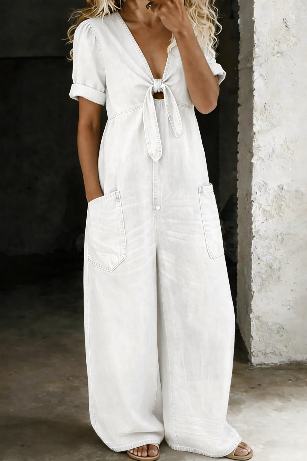 Maya | Short Sleeve Jumpsuit