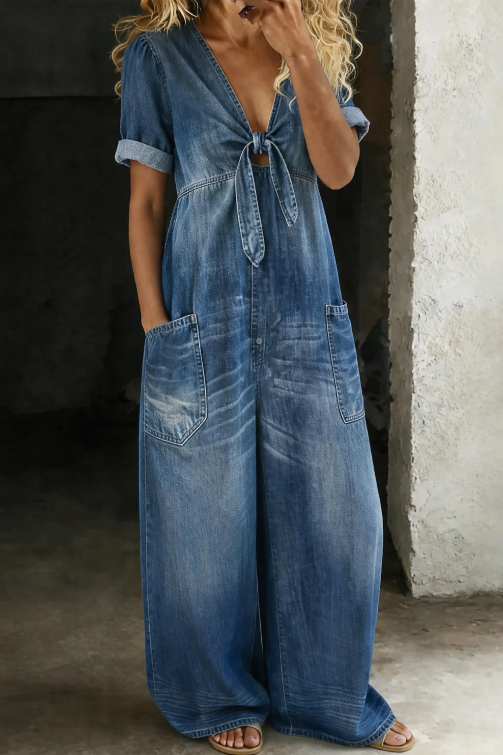 Maya | Short Sleeve Jumpsuit