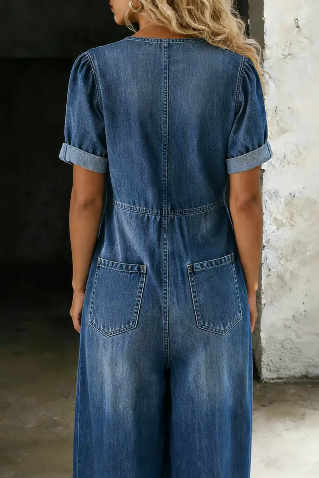 Maya | Short Sleeve Jumpsuit