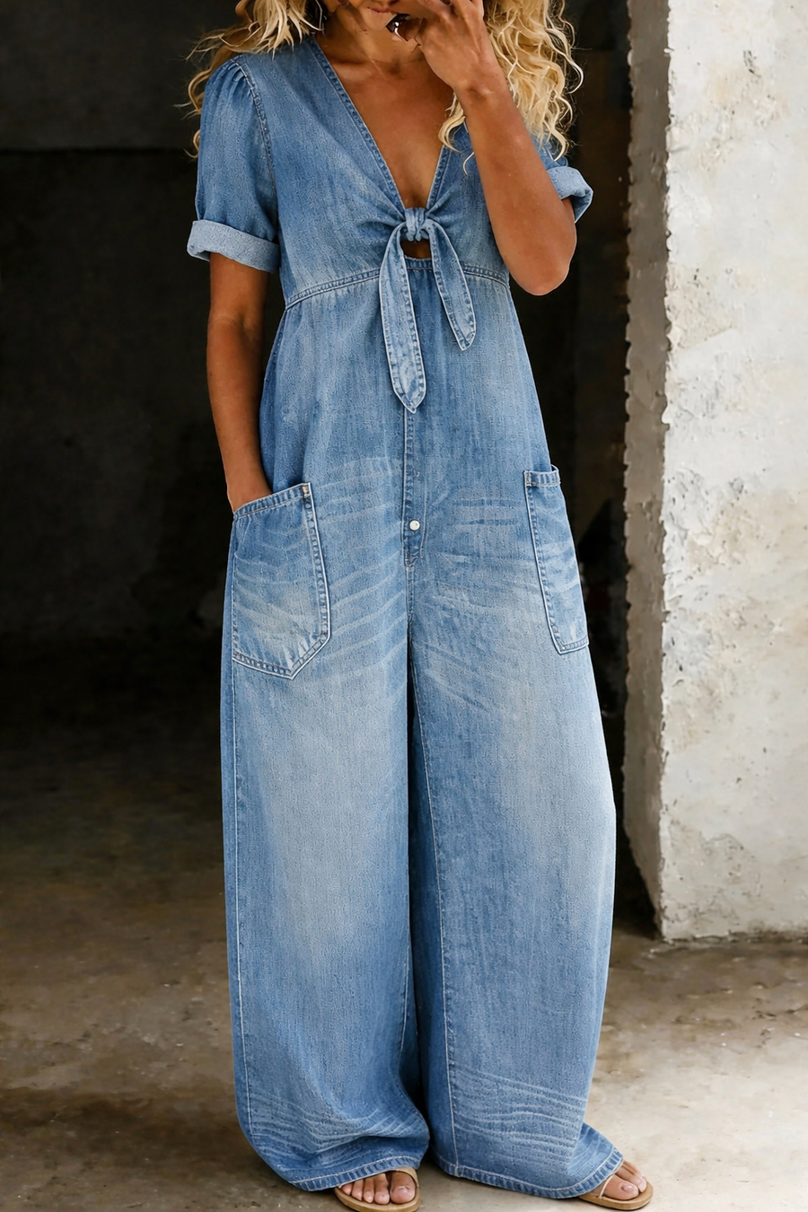 Maya | Short Sleeve Jumpsuit