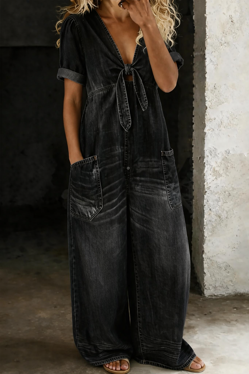 Maya | Short Sleeve Jumpsuit