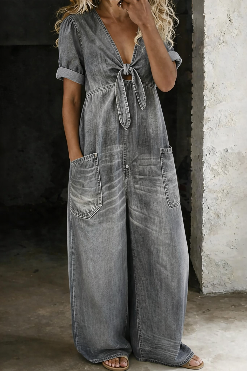 Maya | Short Sleeve Jumpsuit