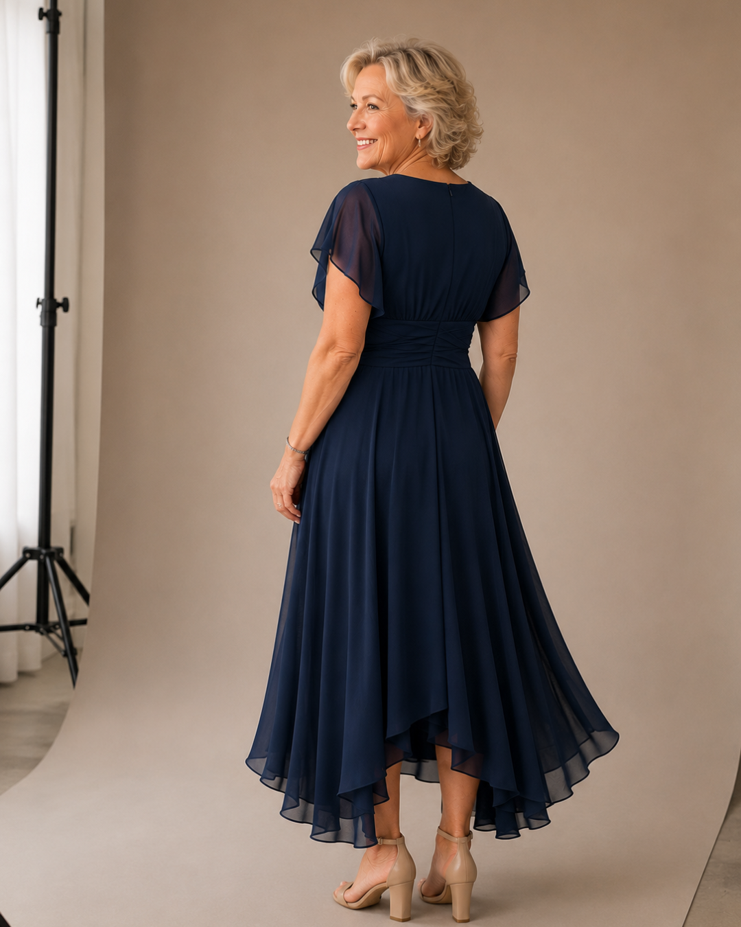 Christina | V-Neck A-Line Dress