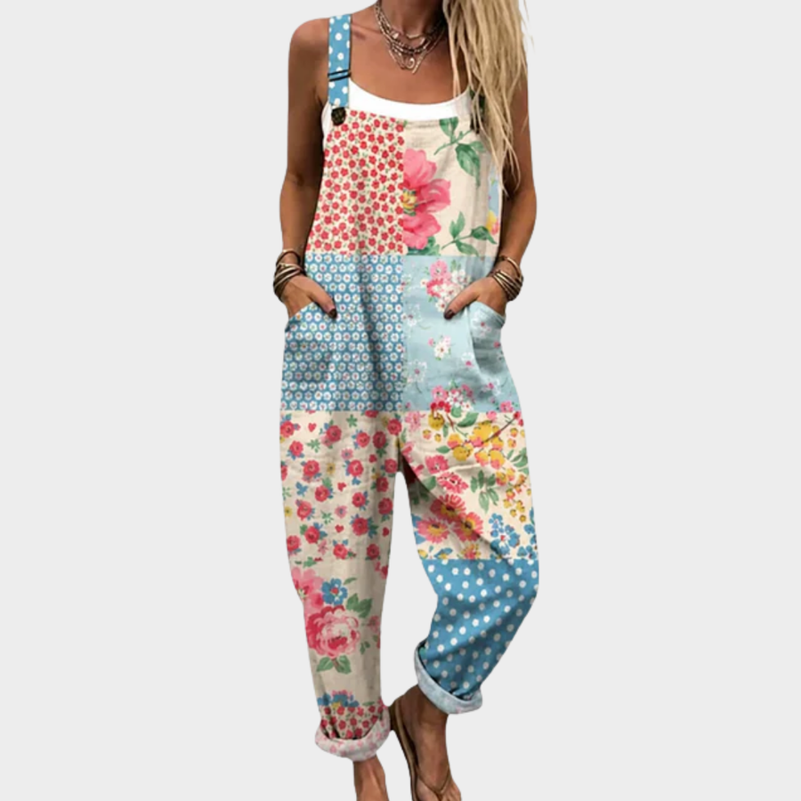 Kate | Comfortable Printed Jumpsuit