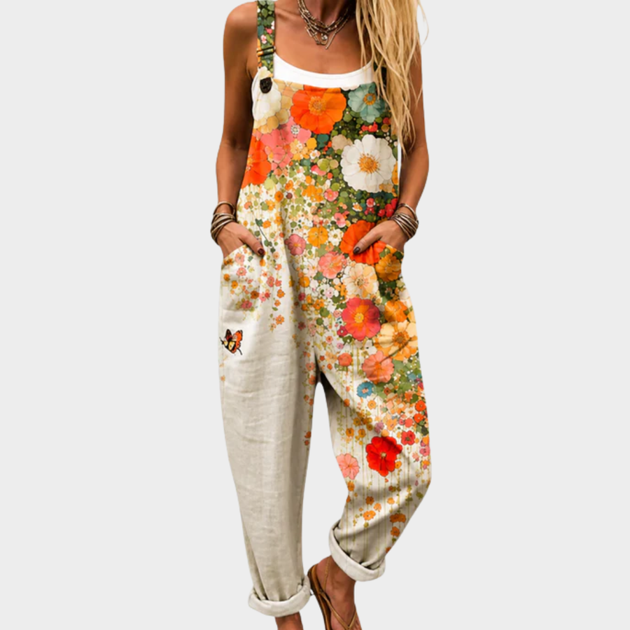 Anna | Comfortable Printed Jumpsuit