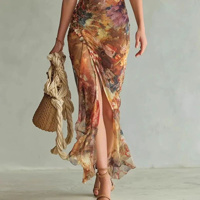 Rosalin | Floral Maxi Dress
