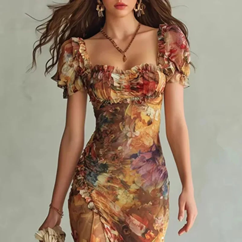 Rosalin | Floral Maxi Dress