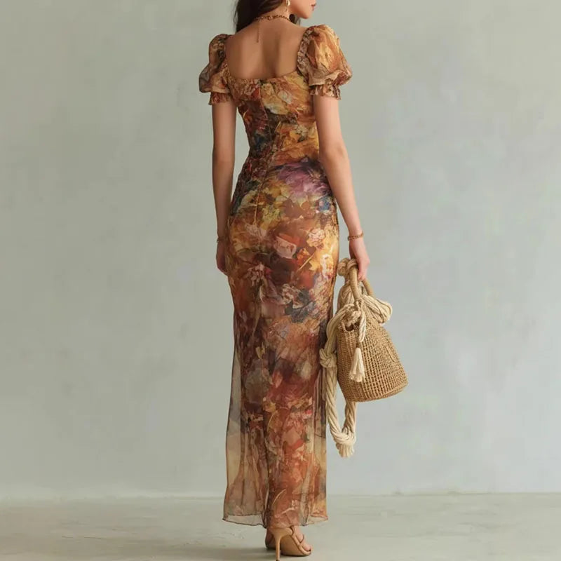Rosalin | Floral Maxi Dress