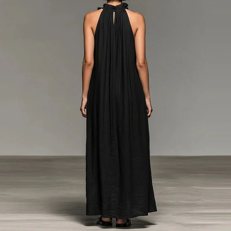 Aurelia | Halter Maxi Dress
