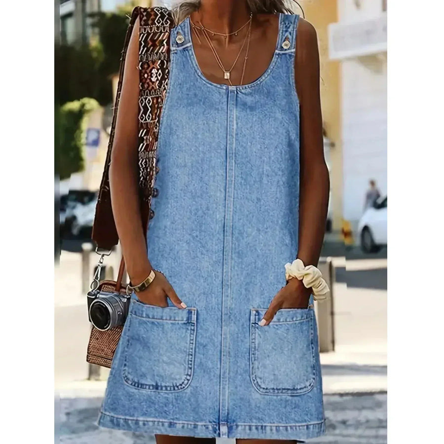 Saylor | Relaxed Denim Dress