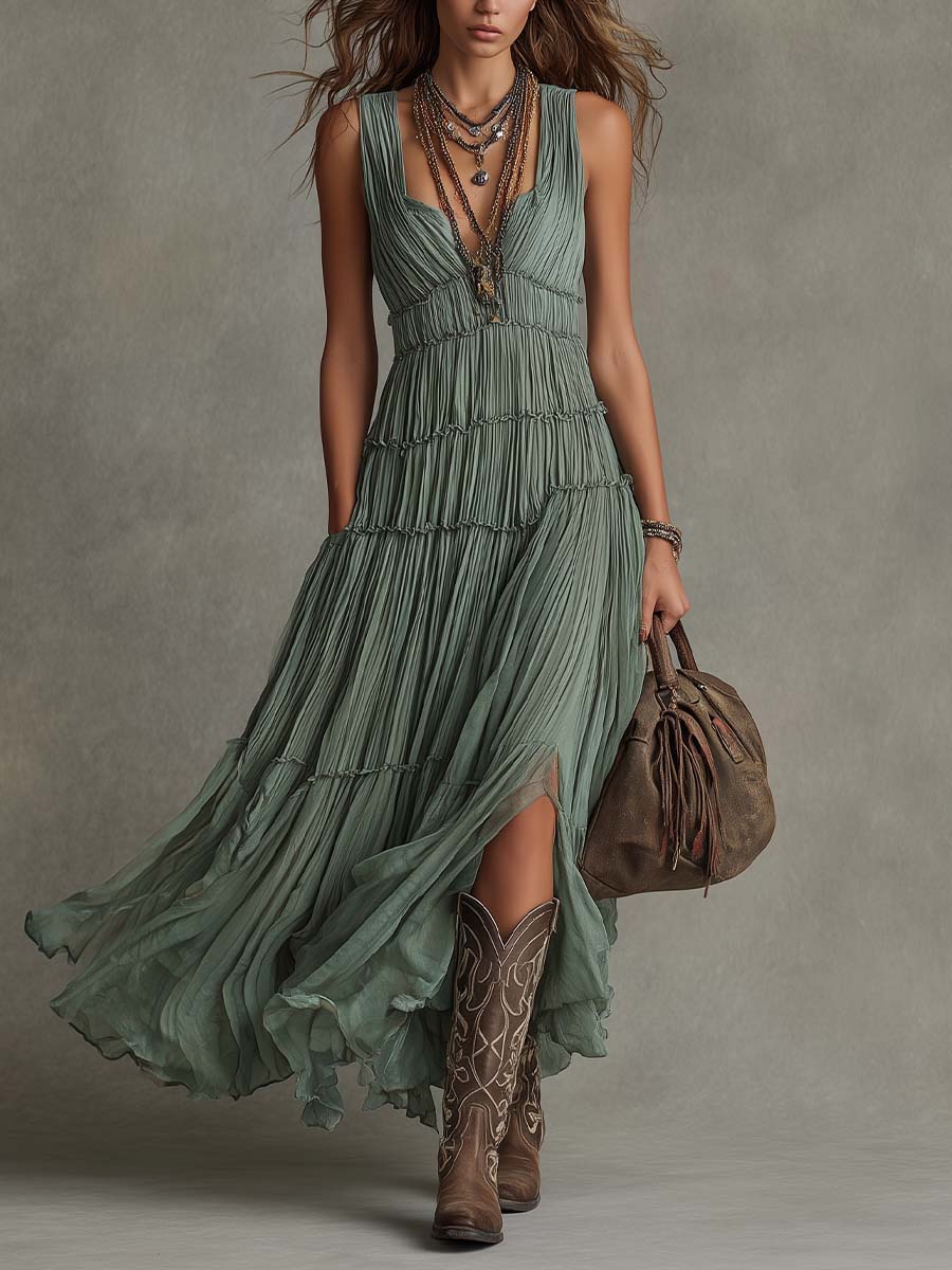 Laila | Sleeveless Maxi Dress