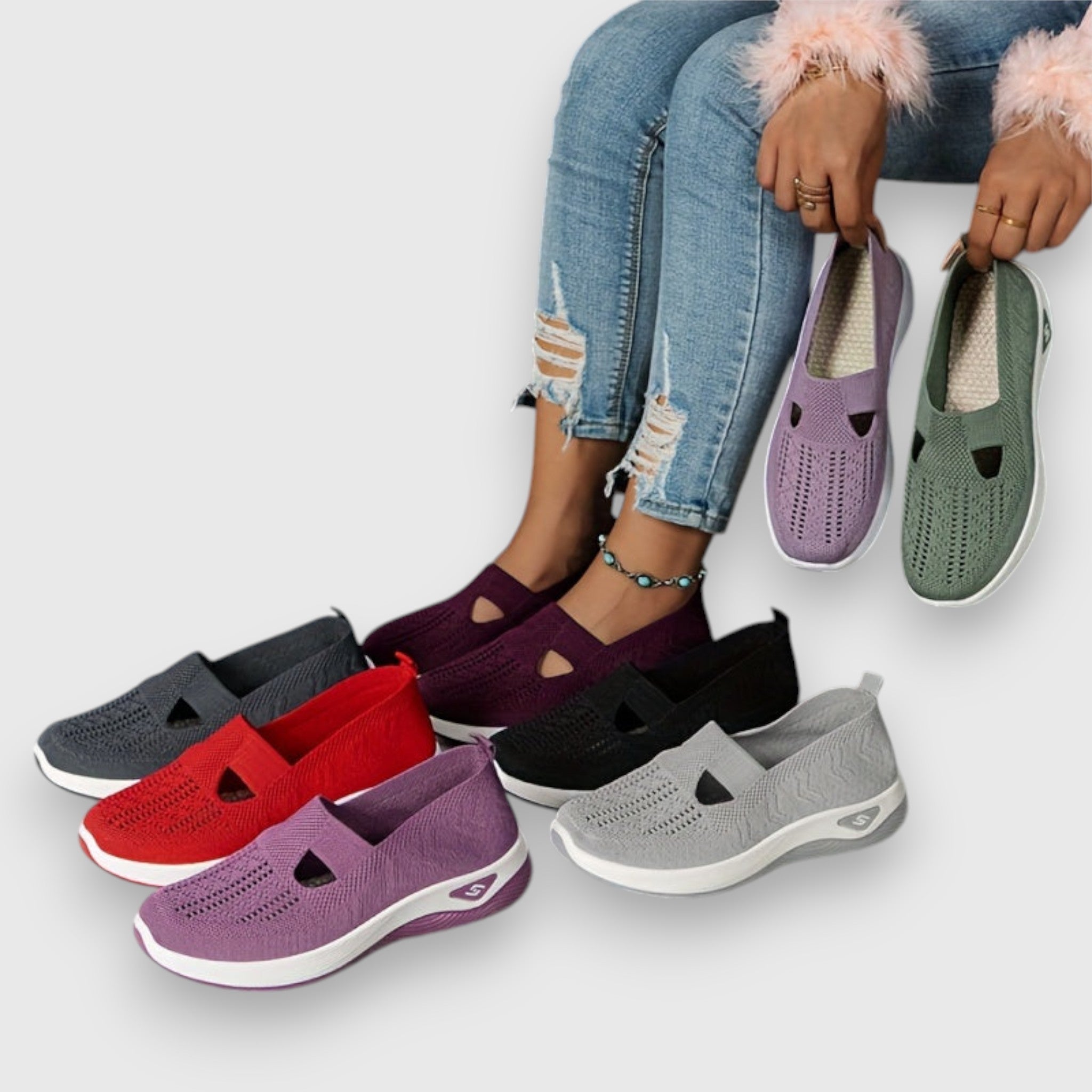 Laurie | Comfortable Orthopedic Slip-On Shoes