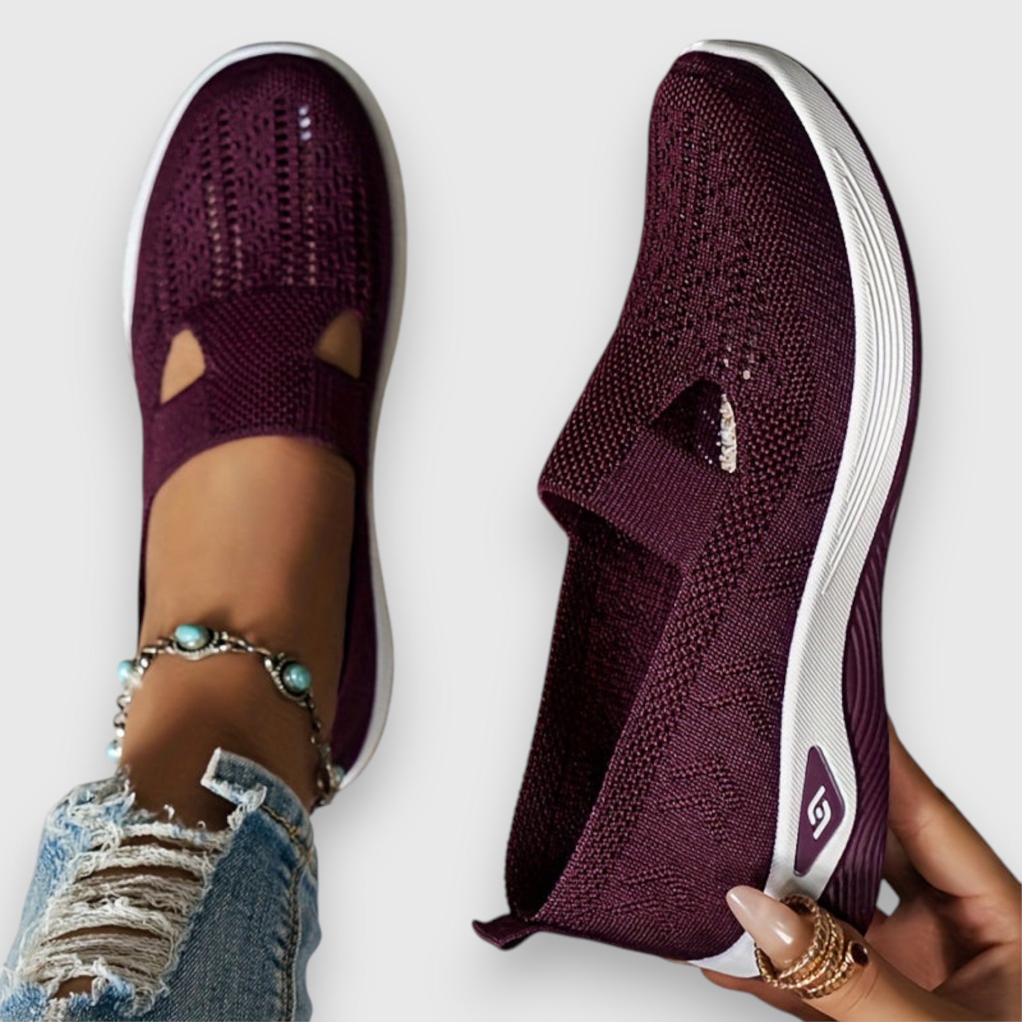 Laurie | Comfortable Orthopedic Slip-On Shoes