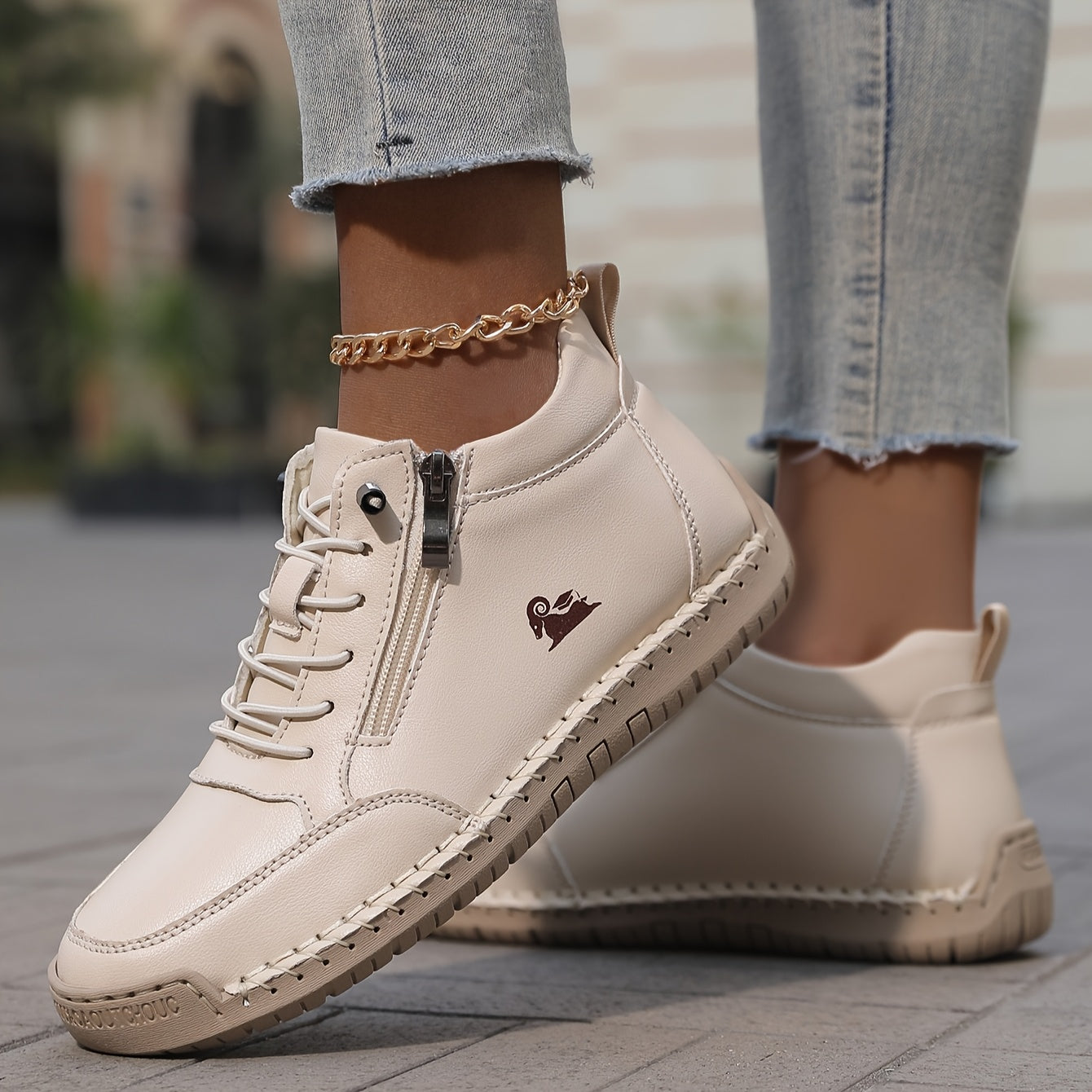 Helena | Orthopedic Zip-Up Footwear