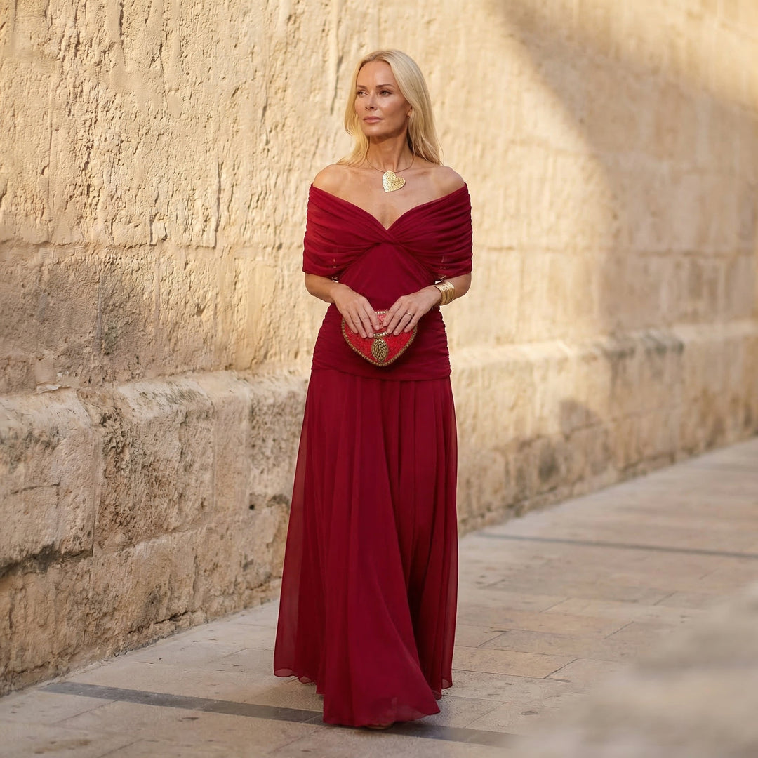 Harper | Chic Red Dress