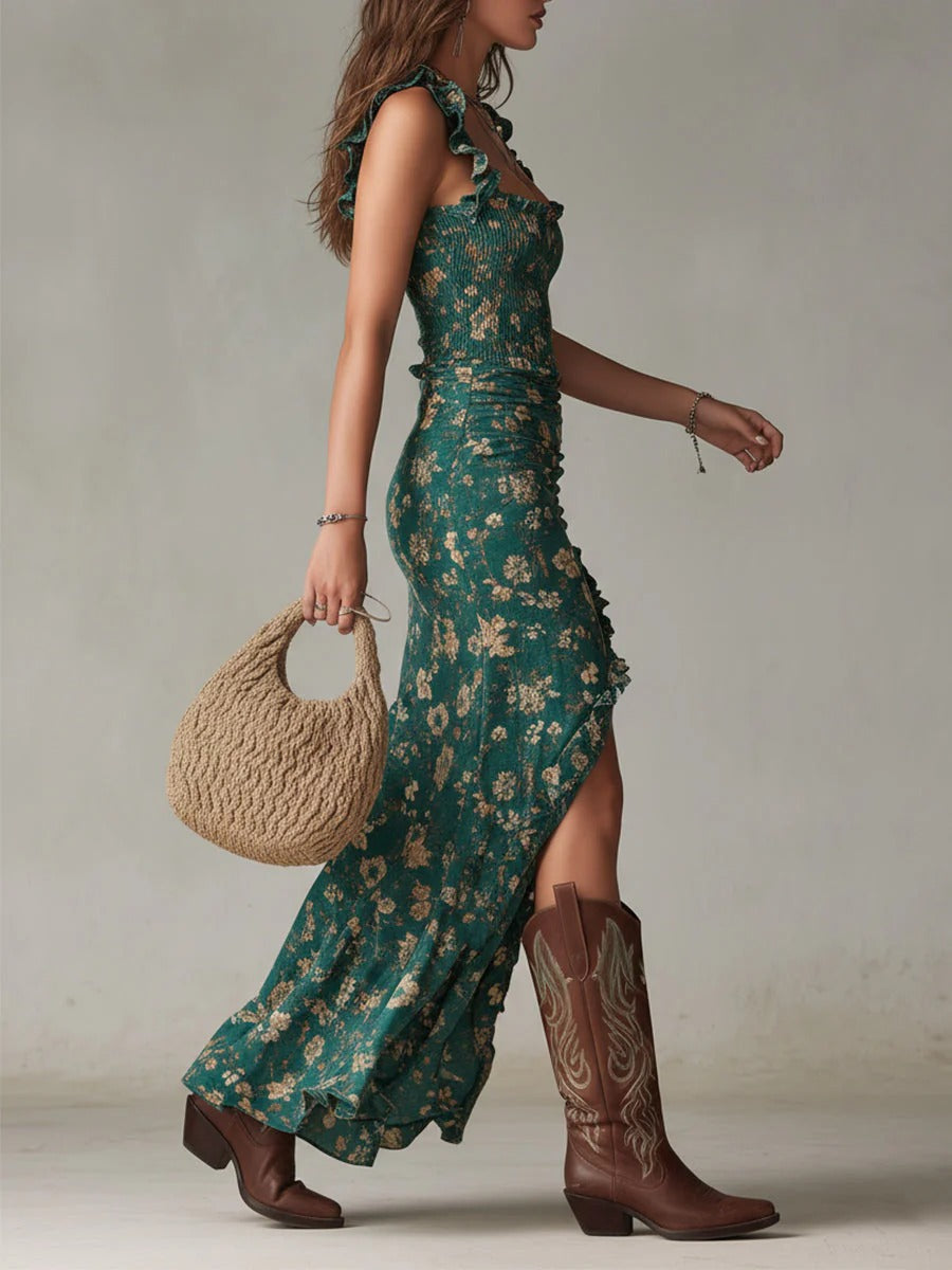 Mica | Boho Maxi Dress