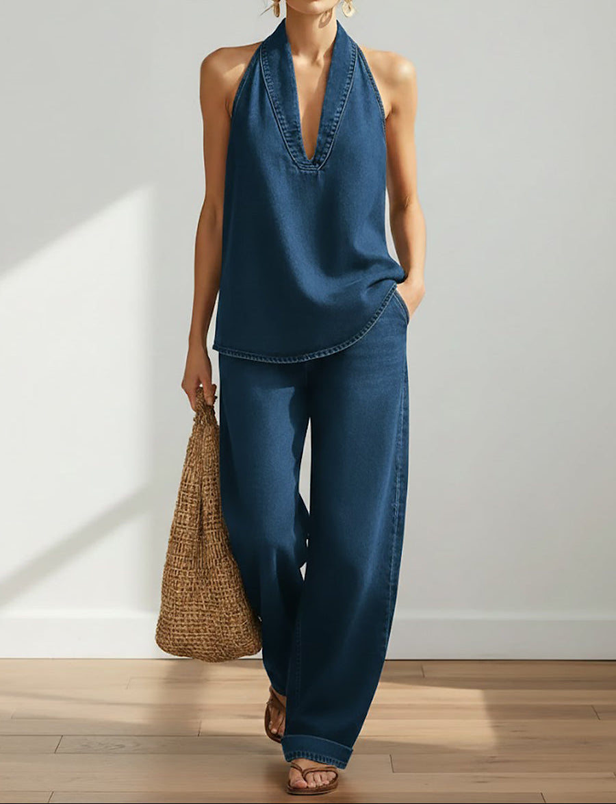 Ivy | Denim Twin Set